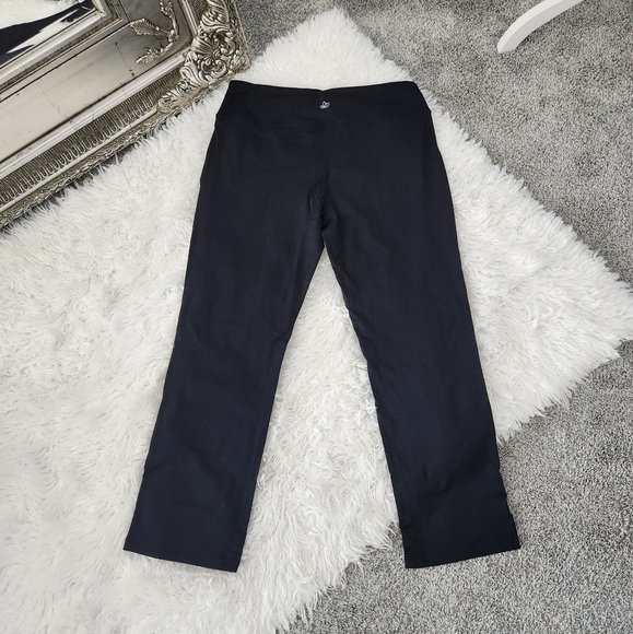 Yogipace Women's Straight Leg Yoga Pants Workout Pants. Color: Black(no Rear Poc - Picture 5 of 12